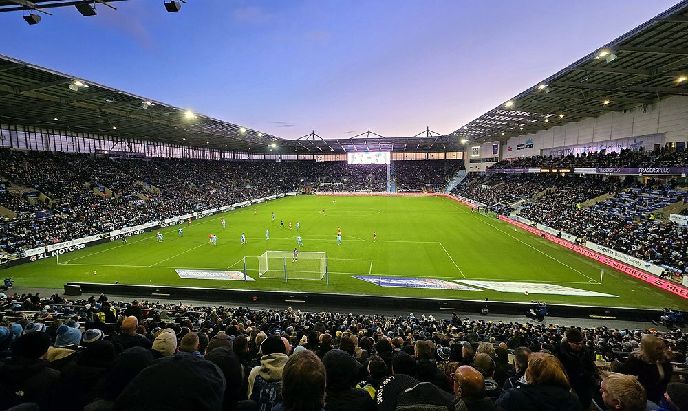 Inside the arena on a match day